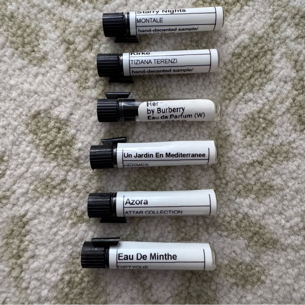 Split Scent Fragrance Samples